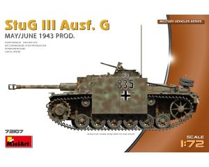 1/72 STURMGESCHUTZ III AUSF. G MAY/JUNE 1943 72107