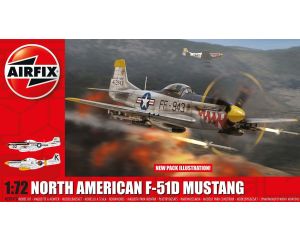 1/72 NORTH AMERICAN F-51D MUSTANG A02047A