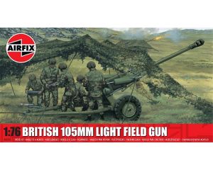 1/76 BRITISH 105MM LIGHT FIELD GUN (08/25) * A02332