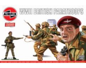 1/32 WWII BRITISH PARATROOPS A02701V