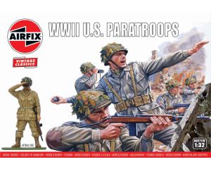 1/32 WWII U.S. PARATROOPS A02711V