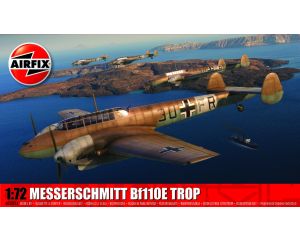 1/72 MESSERSCHMITT BF110E/E-2 TROP (2/23) * A03081A