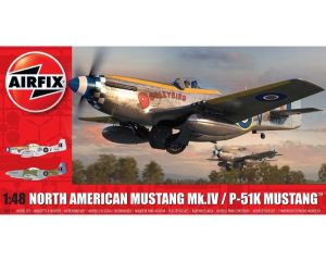 1/48 NORTH AMERICAN MUSTANG MK.IV/P-51K MUSTANG (05/25) * A05137