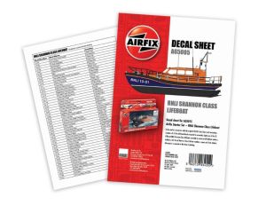 1/72 DECAL SHEET - RNLI SHANNON CLASS LIFEBOAT (A55015) A65005