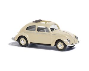 1/87 VW KAFER BREZELFENSTER BEIGE STOFFDACH 1952 52945
