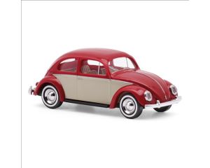 1/87 VW KAFER OVALF. ROT/BEIGE (08/25) * 52968