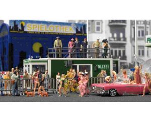 ABSPERRGITTER-SET H0 1018