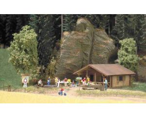 BLOCKHUTTE H0 1035