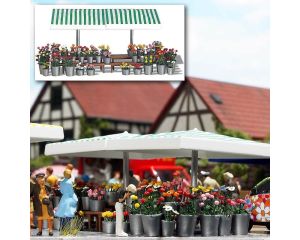 MARKTSTAND BLUMEN H0 1072