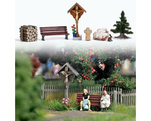 WEGKREUZ MIT ZUBEHOR H0 1148
