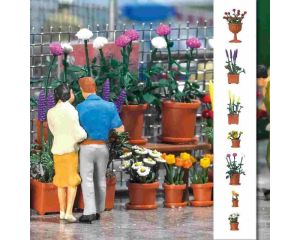 BLUMENTOPF - SET H0 1209