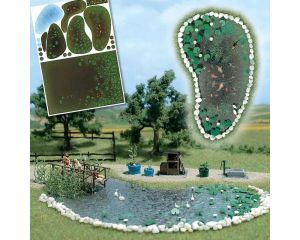GARTENTEICH - SET H0 1210