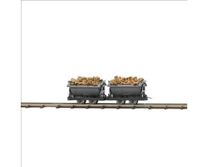 1/87 2 LOREN MIT SPALTHOLZ H0 (08/25) * 12262
