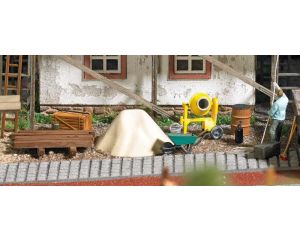 BAUSTELLEN-SET H0 1376