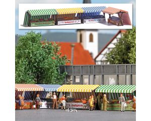 4 MARKTSTANDE H0 1824