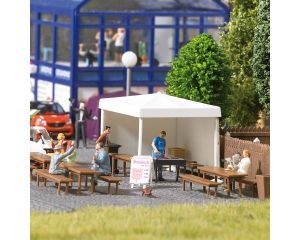 BRATWURST-GRILLSTAND H0 1828