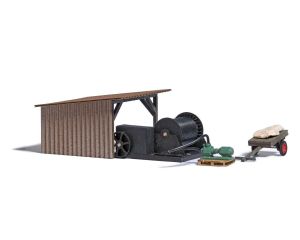 WASSERPUMPE WINDE/WAGEN H0 1977