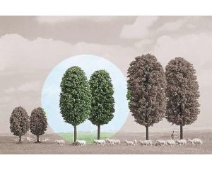 2 LAUBBAUME, 80MM H0 6052