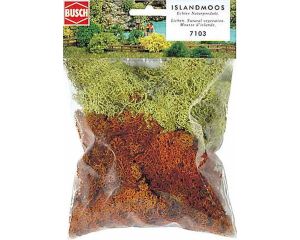 ISLANDMOOS,GELB/BRAUN 7103