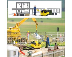 A-SET: STRAßENWALZE MIT FIGUR H0 7805