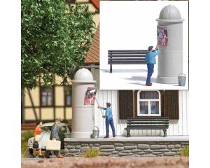 A-SET: PLAKATKLEBER H0 7909