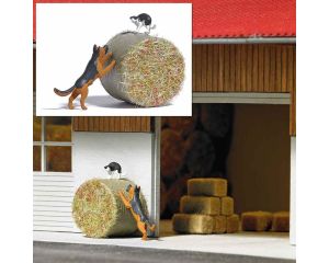 A-SET: HUND JAGT KATZE H0 7920