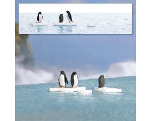 A-SET: PINGUINE AUF EIS H0 7923
