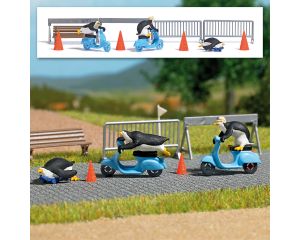 A-SET: PINGUINE ROLLERFAHRT H0 7925