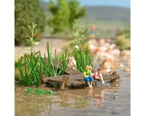 1/87 A-SET: FISCHE FUTTERN H0 (1/25) * 79818