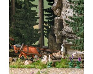 1/87 A-SET: HOLZRUCKEN H0 (1/25) * 79882