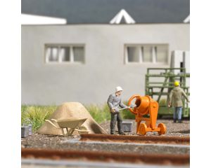 1/87 ACTION SET: BETON MISCHEN H0 79901