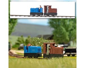 1/160 2 LOKS MIT FAHRERN N 8075