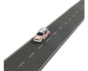 STRAßE MIT AUTOMODELL ** 9708