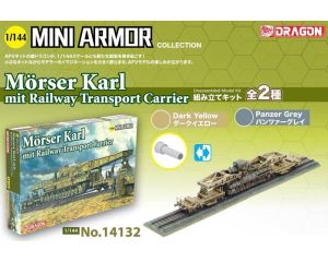 1/144 MINI ARMOR MORSER KARL RAILWAY TRANSPORT 14132