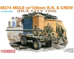 1/35 M274 MULE W/106MM R.R. en CREW HUE CITY 1968 3315