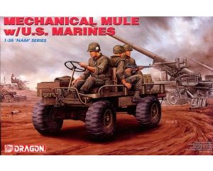 1/35 MECH.  MULE W/U.S. MARINES VIETNAM WAR (01/25) * 3317