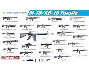 1/35 M-16/AR-15 FAMILY 3801