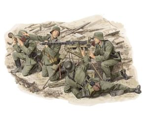 1/35 GERMAN MG42 HEAVY MACHINE GUN TEAM 6064