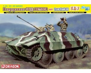 1/35 BERGEPANZER 38(T) HETZER W 2 CM FLAK 38 (6/23) * 6399