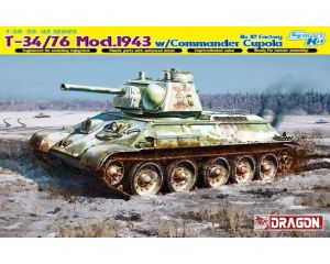 1/35 T-34/76 MOD. 1943 W/ COMMANDER CUPOLA NO. 112 6621