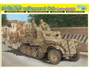 1/35 SD.KFZ.10/5 W/ARMOR CAB 2CM FLAK 38 (SMART KIT) 6677