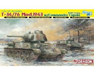 1/35 T-34/76 MOD. 1943 W/ COMMANDER CUPOLA NO. 183 6757