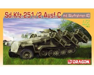 1/72 SD.KFZ.251 AUSF.C MIT WURFRAHMEN 40 7306