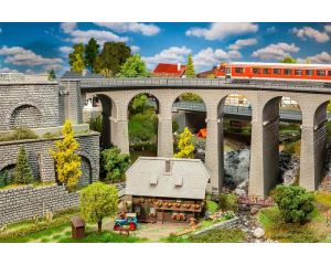 1/87 VIADUCT SET 2-SPORIG GEBOGEN 120466