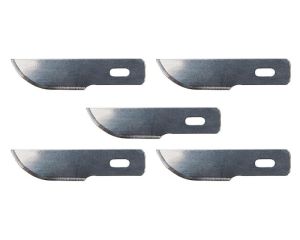 WISSELMESJES SCALPEL GEBOGEN 5 STUKS 170542