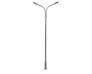 1/87 LED-STRAATVERLICHT. GEBOGEN STRAATLANTAARN 3 STUKS 180101