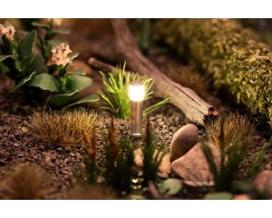 1/87 LED PADVERLICHTING ZILVER WARM WIT 3 ST. 180139