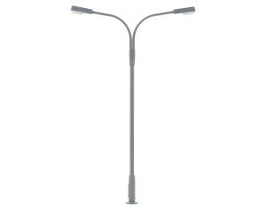 1/87 LED-LANTAARNPAAL TWEE ARMEN KOUD WIT 180220