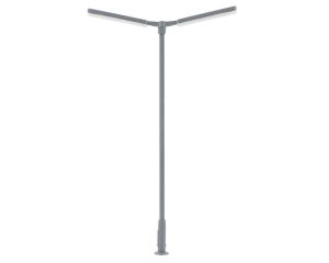 1/87 LED-KRUISMASTLAMP 2 ARMEN KOUD WIT 180222