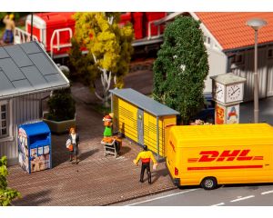1/87 PAKSTATIONS DHL 2 STUKS 180281